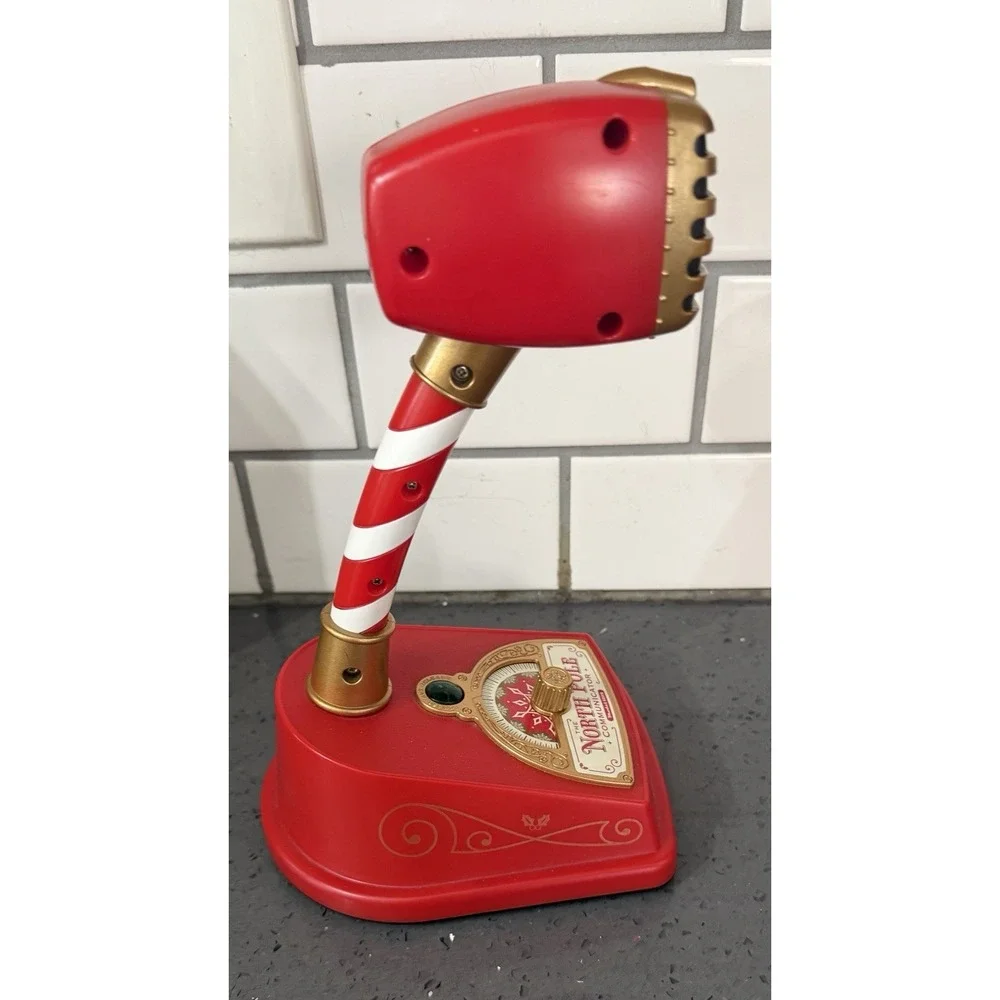Hallmark Northpole Communicator Christmas Interactive Toy Red White